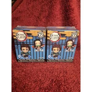 Two Funko Demon Slayer Mystery figure unopened